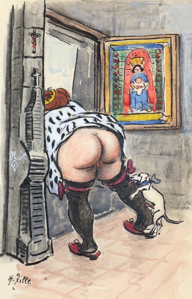 Große Abbildung Nr.10: 142-1305 Balzac,H.de.: (Erotika - Galantes, Zille)