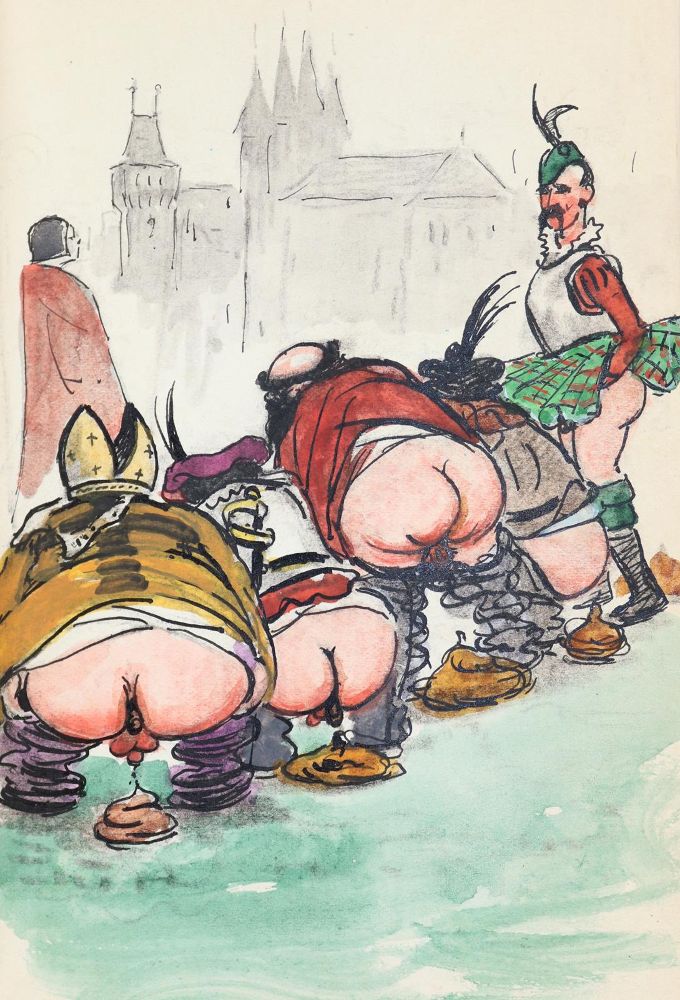 Große Abbildung Nr.12: 142-1305 Balzac,H.de.: (Erotika - Galantes, Zille)
