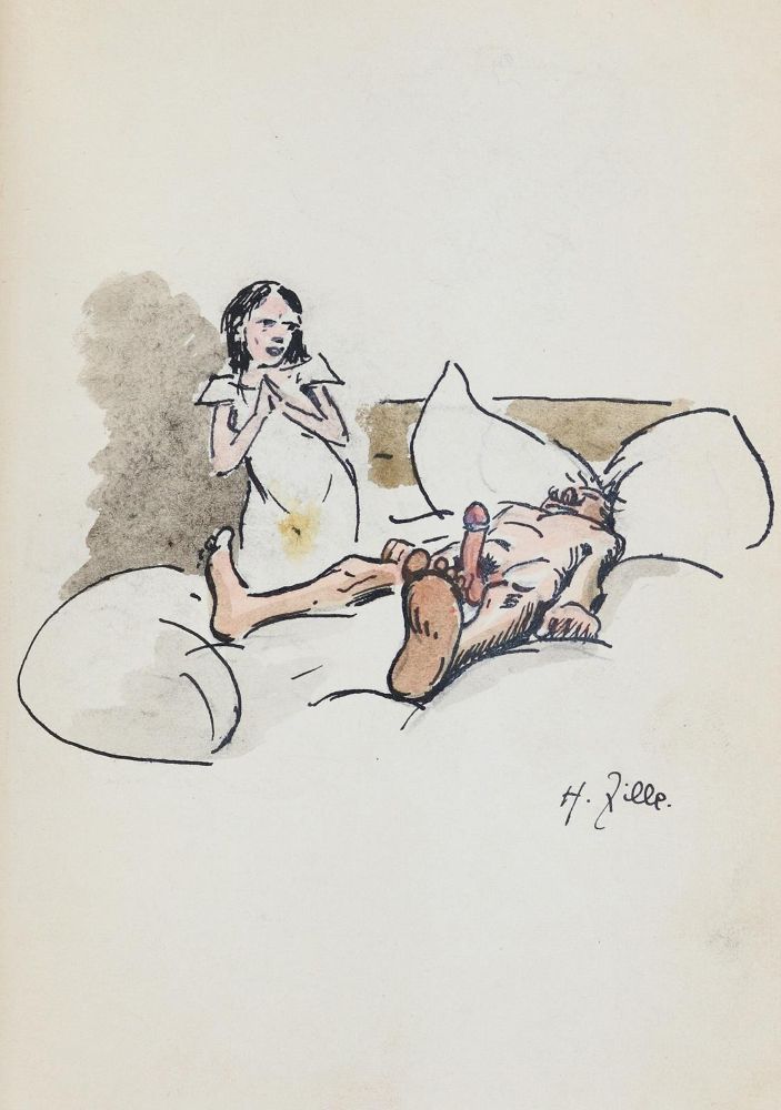 Große Abbildung Nr.13: 142-1305 Balzac,H.de.: (Erotika - Galantes, Zille)