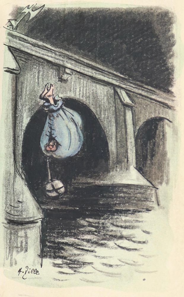Große Abbildung Nr.15: 142-1305 Balzac,H.de.: (Erotika - Galantes, Zille)
