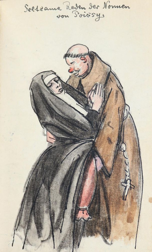 Große Abbildung Nr.19: 142-1305 Balzac,H.de.: (Erotika - Galantes, Zille)
