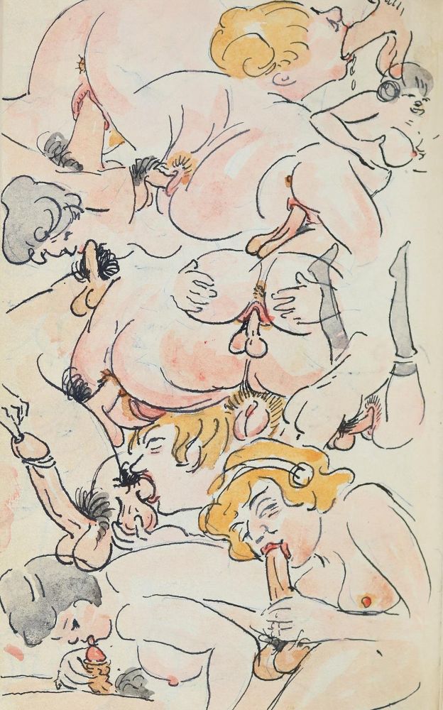 Große Abbildung Nr.24: 142-1305 Balzac,H.de.: (Erotika - Galantes, Zille)