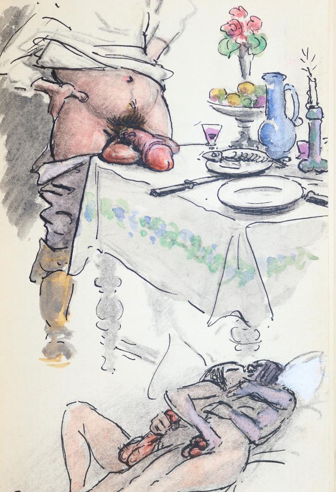 Große Abbildung Nr.28: 142-1305 Balzac,H.de.: (Erotika - Galantes, Zille)