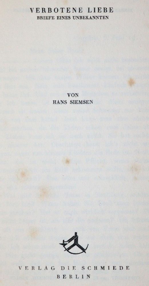 Große Abbildung Nr.1: 142-1308 Sammlung: (Homosexualität)