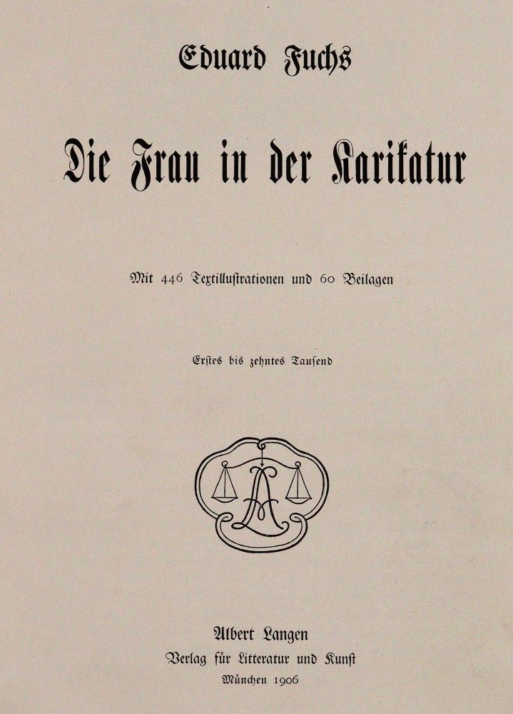 Große Abbildung Nr.1: 142-1310 Fuchs,E.: (Karikatur)