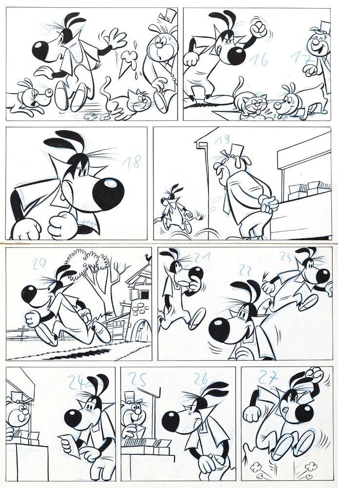 Große Abbildung Nr.2: 142-1332 Perego, Giuseppe: (Comic, Fix und Foxi)