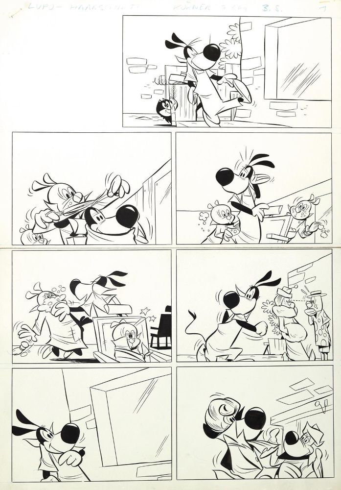 Große Abbildung Nr.1: 142-1334 Perego, Giuseppe: (Comic, Fix und Foxi)