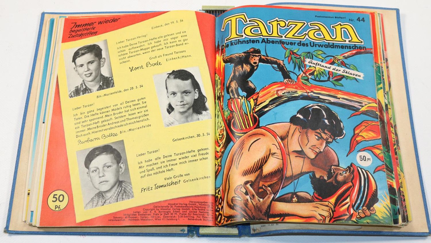 Große Abbildung Nr.3: 142-1340 Tarzan Mondial.: (Comics)