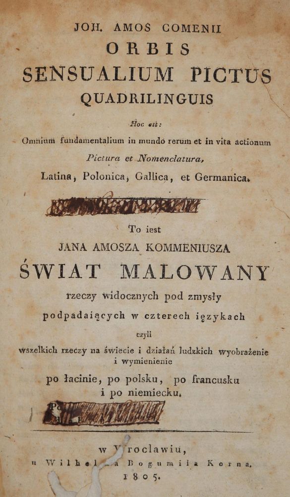 Große Abbildung Nr.3: 142-1355 Sammlung: (Orbis pictus.)