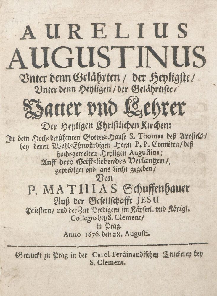 Große Abbildung Nr.1: 142-14 Schuffenhauer,M.: (Augustinus von Hippo)