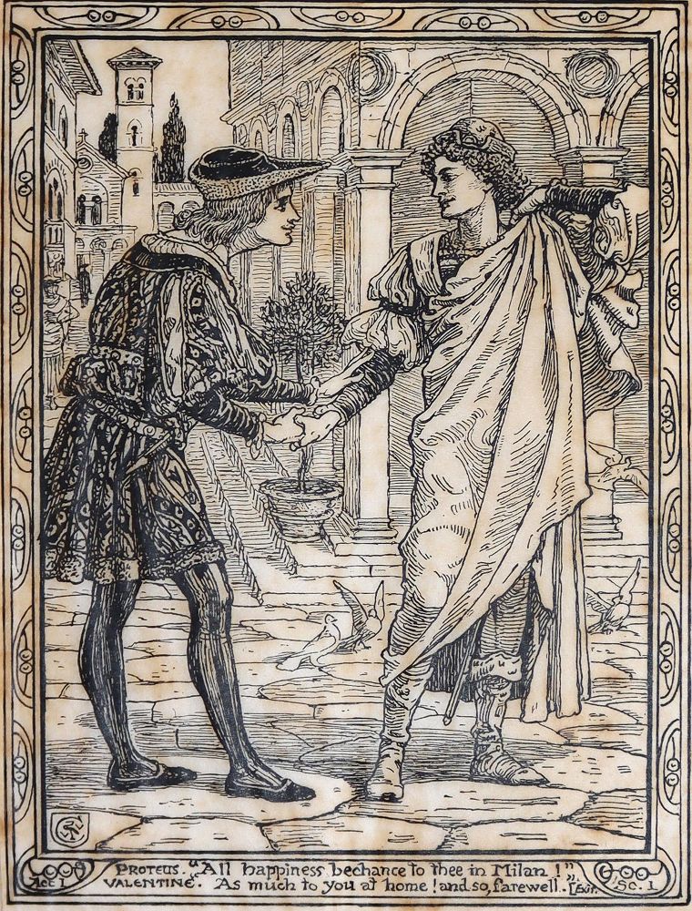 Große Abbildung Nr.2: 142-1401 Shakespeare,W.: (Literatur und illustrierte Bücher bis 19.Jahrhundert)