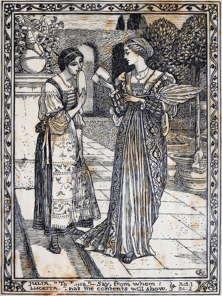 Große Abbildung Nr.3: 142-1401 Shakespeare,W.: (Literatur und illustrierte Bücher bis 19.Jahrhundert)