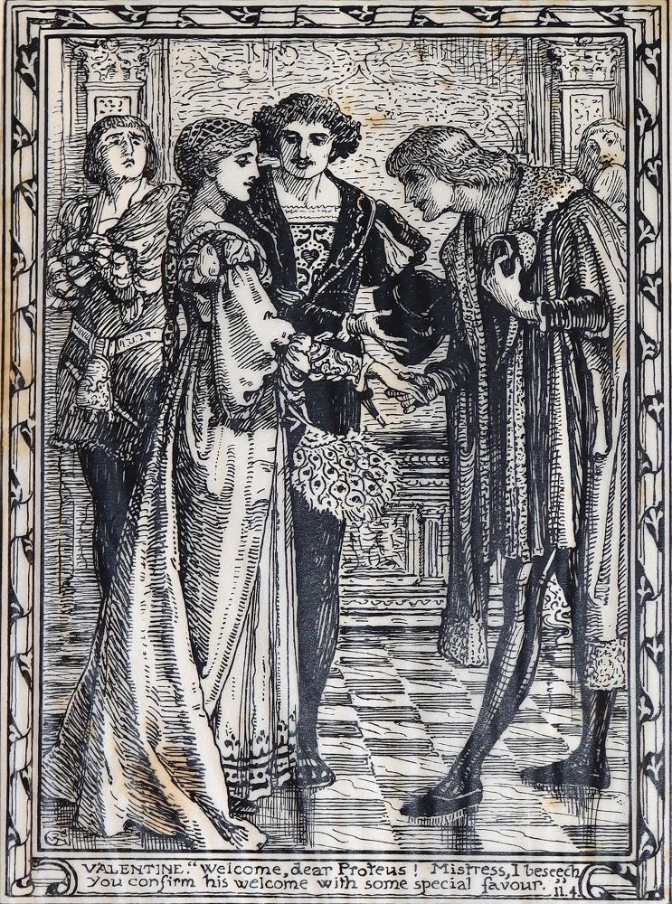 Große Abbildung Nr.5: 142-1401 Shakespeare,W.: (Literatur und illustrierte Bücher bis 19.Jahrhundert)