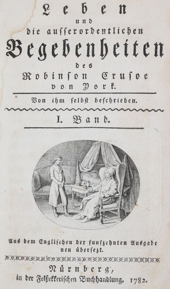 Große Abbildung Nr.22: 142-1402 Defoe,D.: (Literatur und illustrierte Bücher bis 19.Jahrhundert)