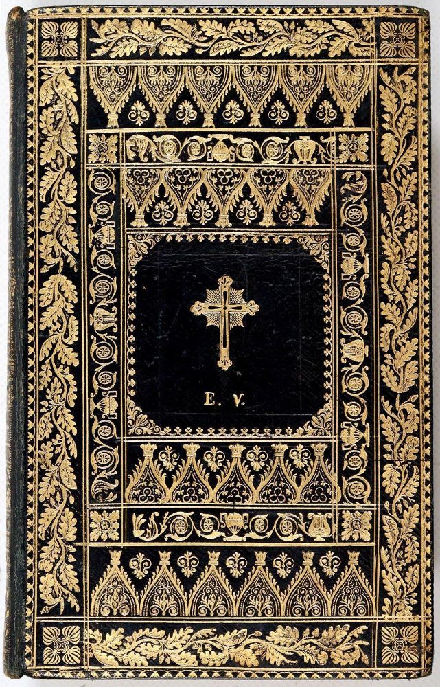 Große Abbildung Nr.2: 142-1420 Schwarzer Ledereinband: (Einband)
