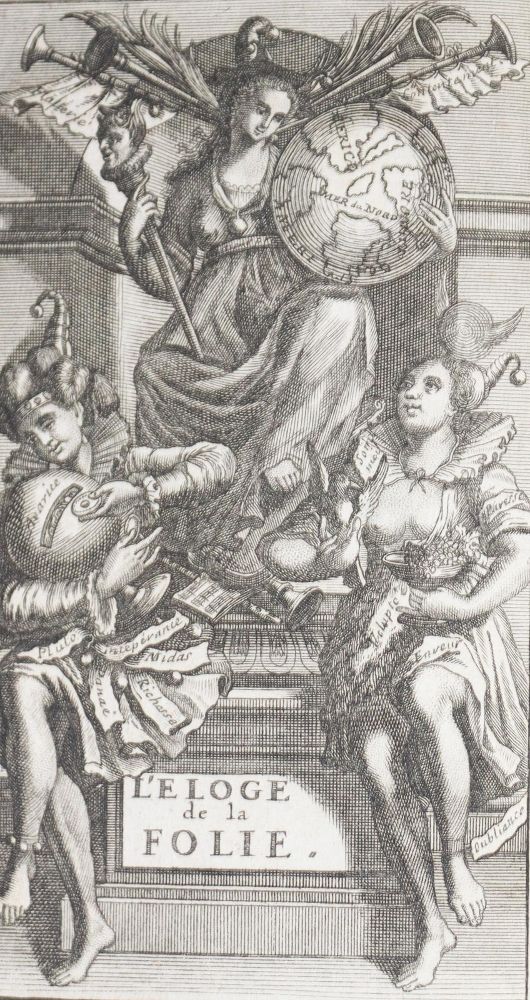 Große Abbildung Nr.2: 142-1422 Erasmus Roterodamus,D.: (Literatur und illustrierte Bücher bis 19.Jahrhundert)