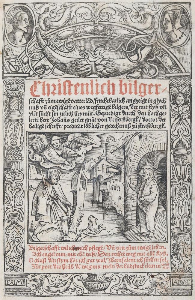 Große Abbildung Nr.1: 142-143 Geiler von Kaisersberg,J.: (Alte Drucke, Handschriften und Theologie)