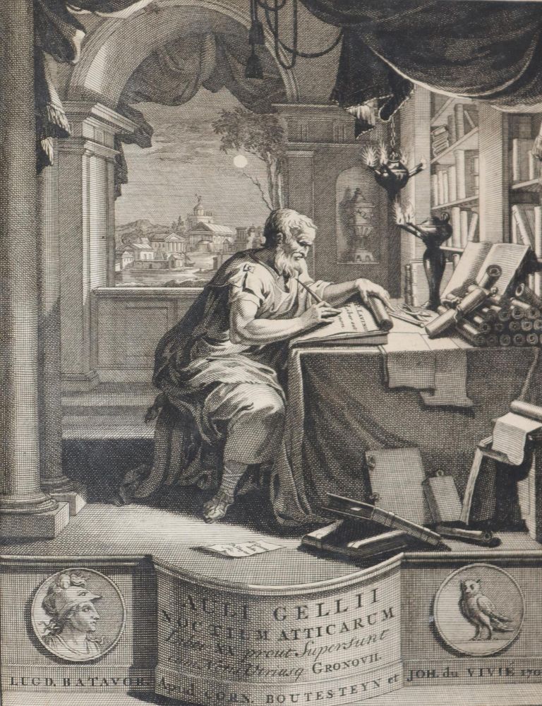 Große Abbildung Nr.2: 142-1436 Gellius,A.: (Literatur und illustrierte Bücher bis 19.Jahrhundert)