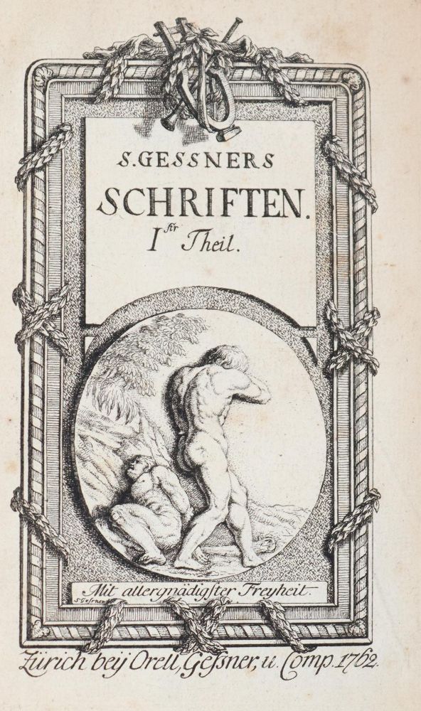 Große Abbildung Nr.1: 142-1439 Gessner,S.: (Literatur und illustrierte Bücher bis 19.Jahrhundert)