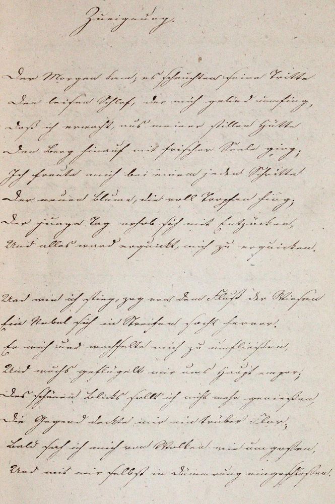 Große Abbildung Nr.2: 142-1442 Goethe,(J.W.v.).: (Literatur und illustrierte Bücher bis 19.Jahrhundert)