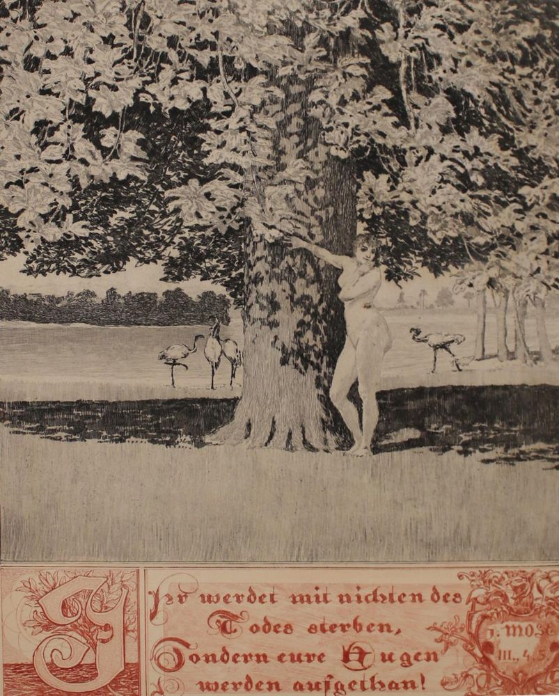 Große Abbildung Nr.6: 142-1468 Klinger,Max.: (Literatur und illustrierte Bücher bis 19.Jahrhundert)