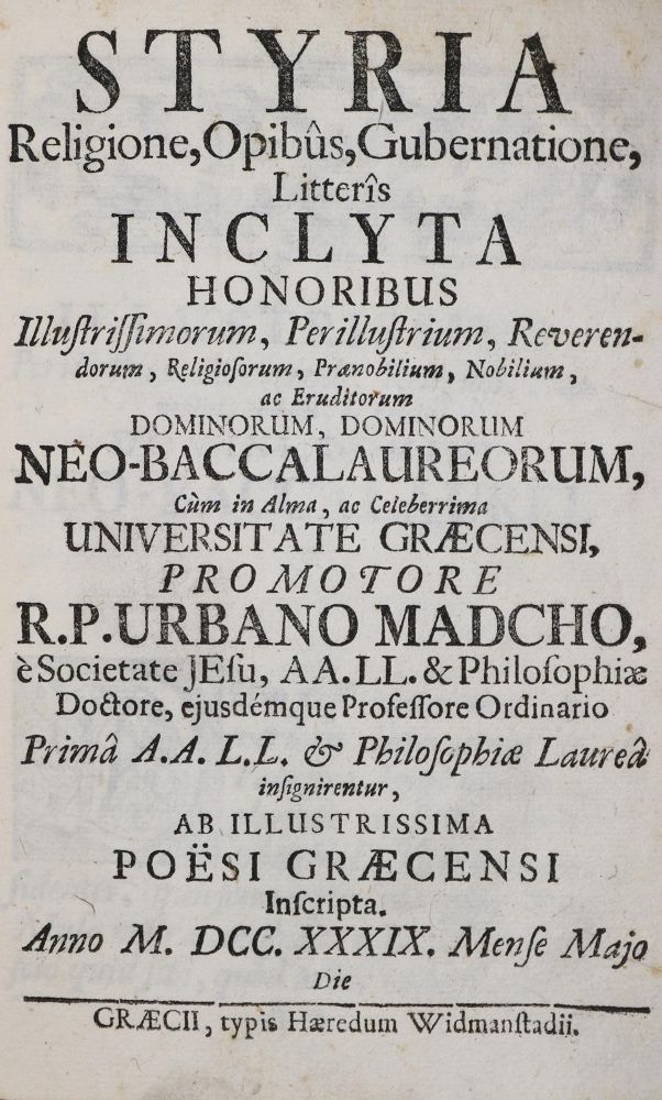 Große Abbildung Nr.1: 142-1477 Madko,U.: (Literatur und illustrierte Bücher bis 19.Jahrhundert)