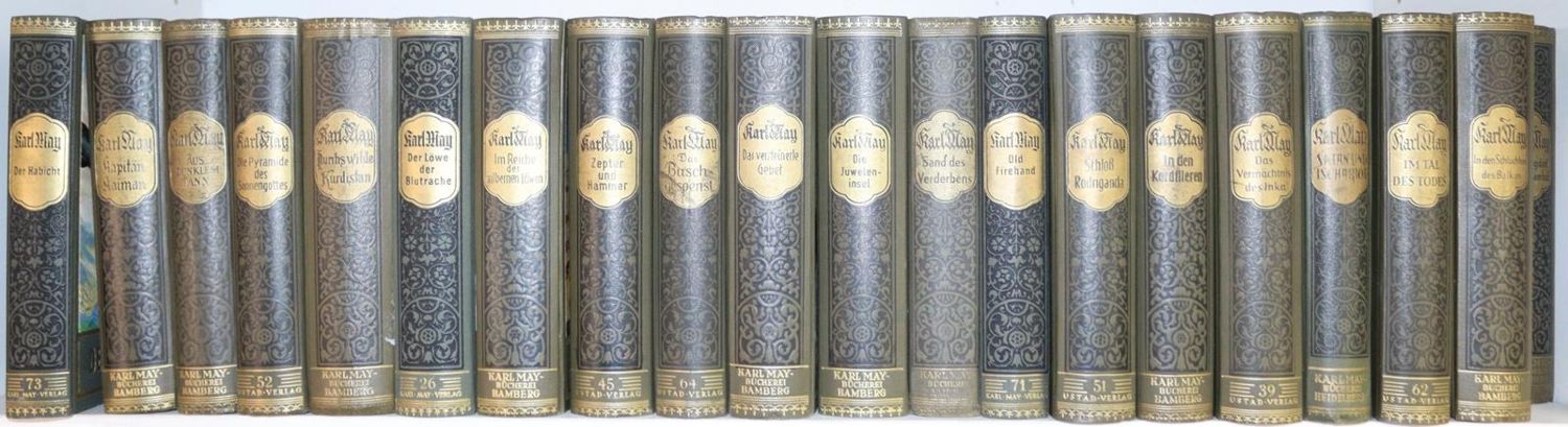 Große Abbildung Nr.2: 142-1480 May,K.: (Literatur und illustrierte Bücher bis 19.Jahrhundert)