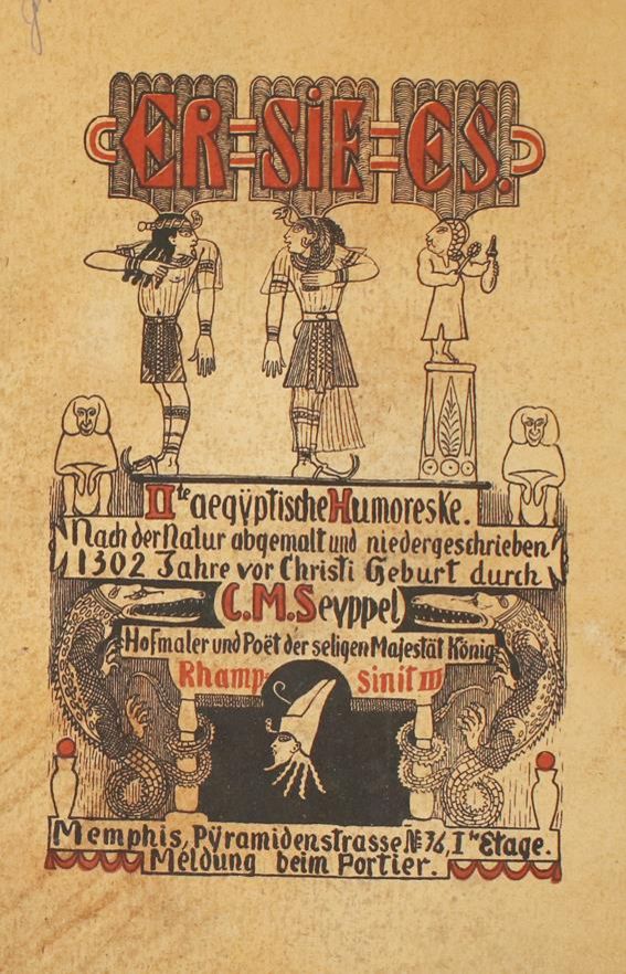 Große Abbildung Nr.1: 142-1487 Seyppel,C.M.: (Mumiendruck)