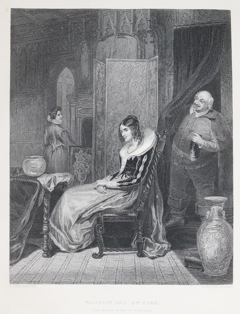 Große Abbildung Nr.1: 142-1532 Shakespeare,(W.).: (Literatur und illustrierte Bücher bis 19.Jahrhundert)