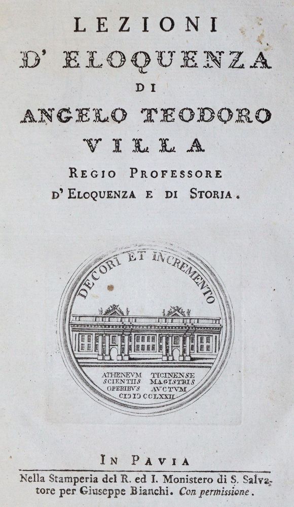 Große Abbildung Nr.1: 142-1550 Villa,A.T.: (Literatur und illustrierte Bücher bis 19.Jahrhundert)