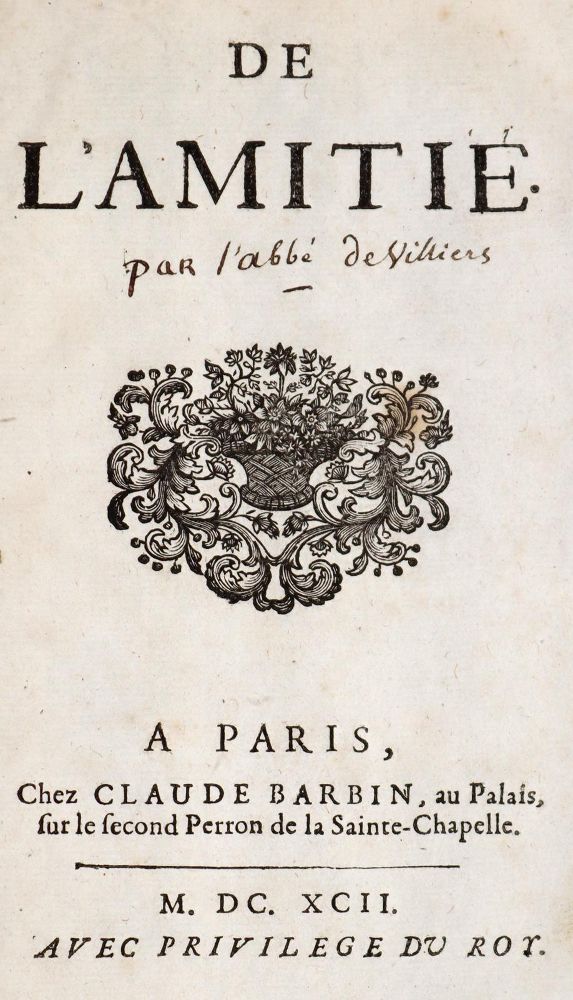 Große Abbildung Nr.1: 142-1551 (Villiers,P.de).: (Literatur und illustrierte Bücher bis 19.Jahrhundert)