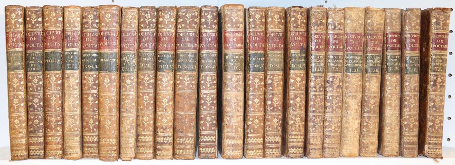 Große Abbildung Nr.2: 142-1552 Voltaire (d.i. F.M.Arouet).: (Literatur und illustrierte Bücher bis 19.Jahrhundert)