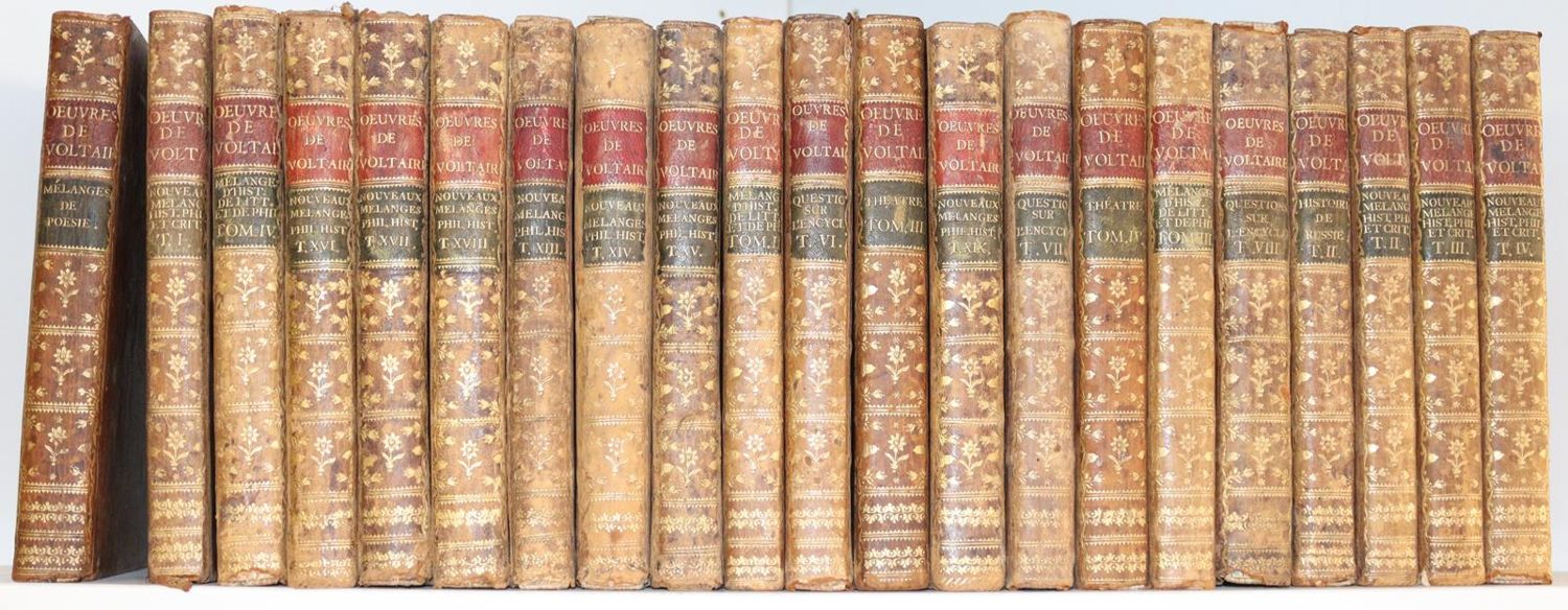 Große Abbildung Nr.3: 142-1552 Voltaire (d.i. F.M.Arouet).: (Literatur und illustrierte Bücher bis 19.Jahrhundert)