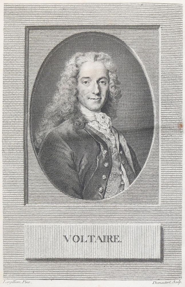 Große Abbildung Nr.1: 142-1553 (Voltaire, F. M. A. de): (Literatur und illustrierte Bücher bis 19.Jahrhundert)