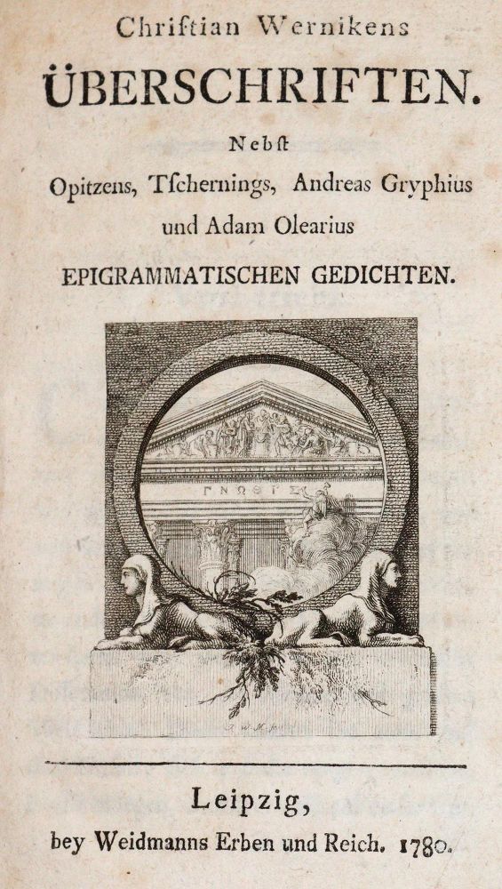 Große Abbildung Nr.1: 142-1556 Wernicke,C.: (Literatur und illustrierte Bücher bis 19.Jahrhundert)