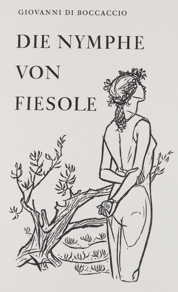 Große Abbildung Nr.1: 142-1579 Boccacio,G.di.: (Literatur und illustrierte Bücher 20.Jahrhundert - Alte Literatur in modernen Ausgaben)