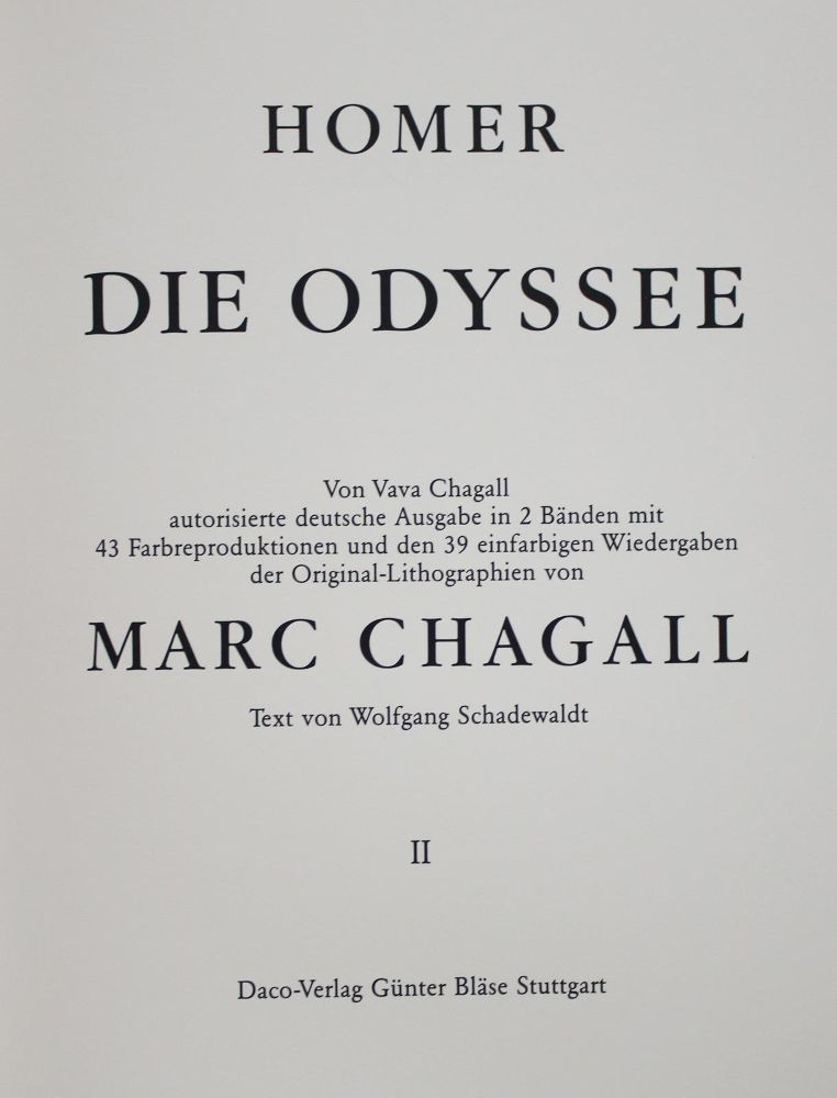 Große Abbildung Nr.6: 142-1591 Homer.: (Chagall)