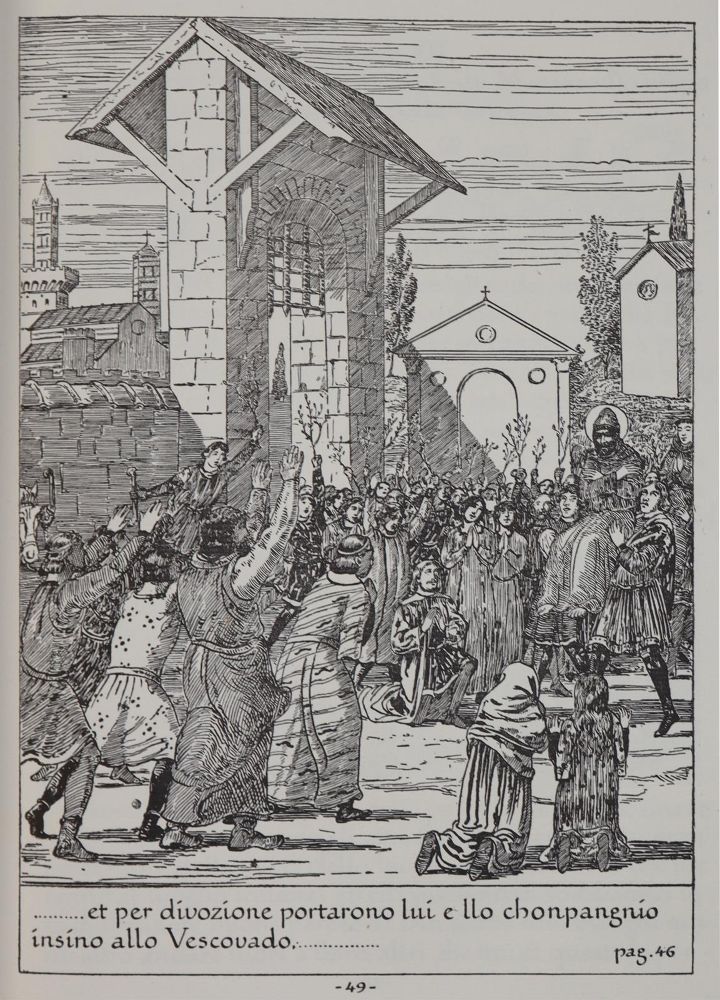 Große Abbildung Nr.3: 142-1606 Franz von Assisi.: (Literatur und illustrierte Bücher 20.Jahrhundert - Alte Literatur in modernen Ausgaben)