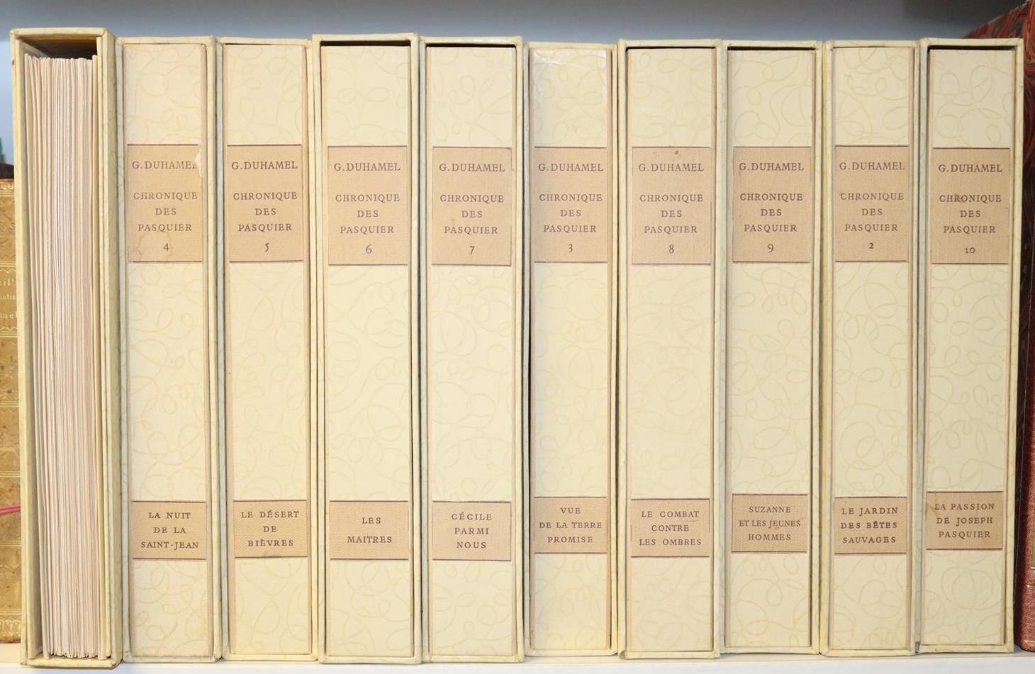 Große Abbildung Nr.5: 142-1609 Duhamel,G.: (Literatur und illustrierte Bücher 20.Jahrhundert - Alte Literatur in modernen Ausgaben)