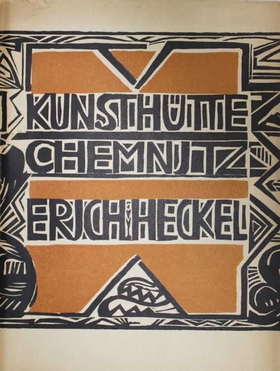 Große Abbildung Nr.1: 142-1619 Erich Heckel.: (Literatur und illustrierte Bücher 20.Jahrhundert - Alte Literatur in modernen Ausgaben)