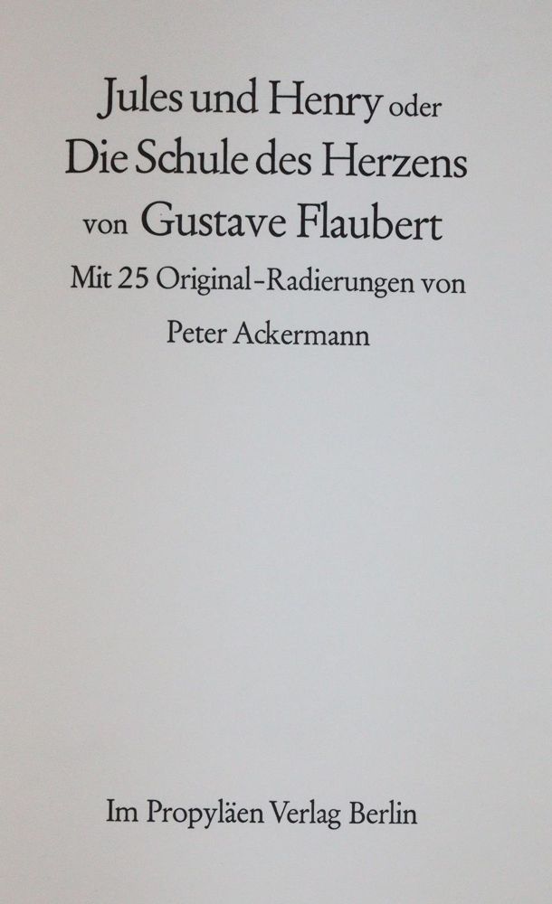 Große Abbildung Nr.4: 142-1626 Flaubert,G.: (Literatur und illustrierte Bücher 20.Jahrhundert - Alte Literatur in modernen Ausgaben)