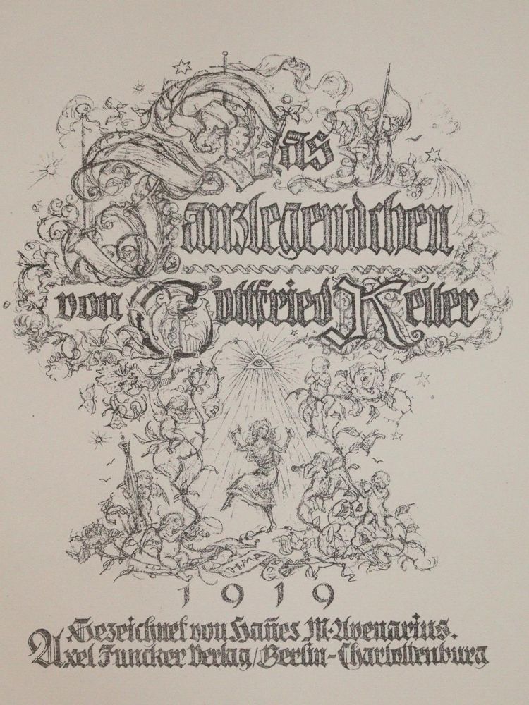 Große Abbildung Nr.7: 142-1645 Gide,A.: (Literatur und illustrierte Bücher 20.Jahrhundert - Alte Literatur in modernen Ausgaben)