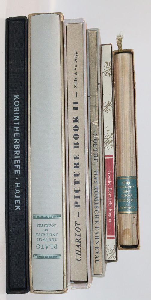 Große Abbildung Nr.14: 142-1650 Goethe,J.W.v.: (Literatur und illustrierte Bücher 20.Jahrhundert - Alte Literatur in modernen Ausgaben)