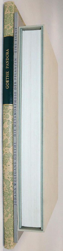 Große Abbildung Nr.4: 142-1653 Goethe,J.W.v.: (Literatur und illustrierte Bücher 20.Jahrhundert - Alte Literatur in modernen Ausgaben)