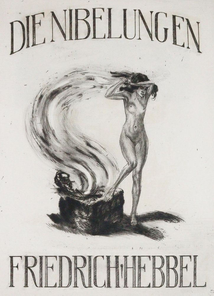 Große Abbildung Nr.3: 142-1665 Hebbel,F.: (Literatur und illustrierte Bücher 20.Jahrhundert - Alte Literatur in modernen Ausgaben)