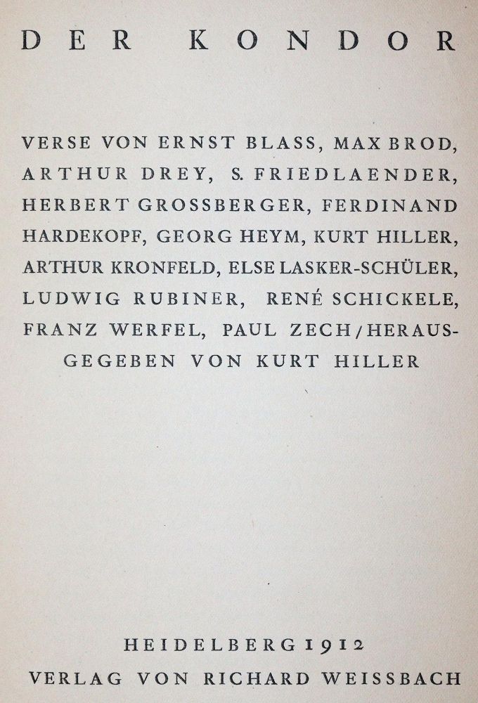 Große Abbildung Nr.1: 142-1669 Hiller,K (Hrsg.): (Literatur und illustrierte Bücher 20.Jahrhundert - Alte Literatur in modernen Ausgaben)