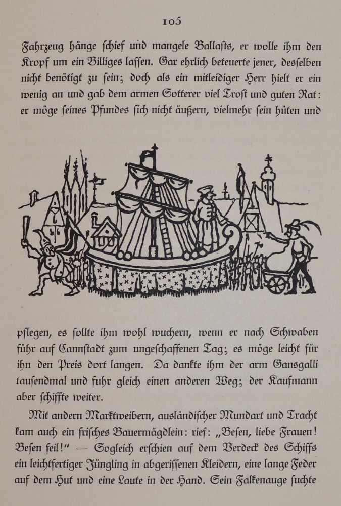 Große Abbildung Nr.3: 142-1679 Mörike,E.: (Literatur und illustrierte Bücher 20.Jahrhundert - Alte Literatur in modernen Ausgaben)