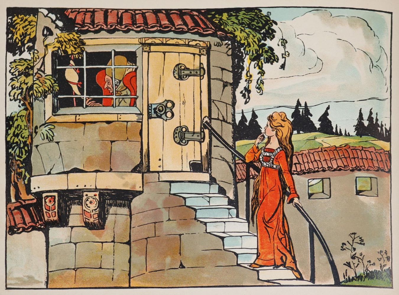 Große Abbildung Nr.4: 142-1698 Scholz Künstler-Bilderbücher.: (Jugendstil)