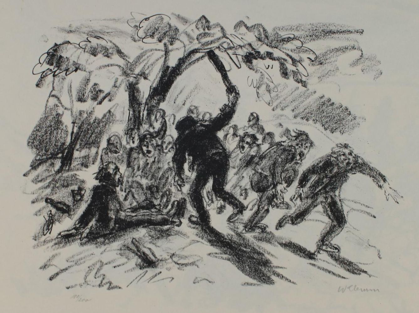 Große Abbildung Nr.8: 142-1707 Klemm,W.: (Literatur und illustrierte Bücher 20.Jahrhundert - Alte Literatur in modernen Ausgaben)