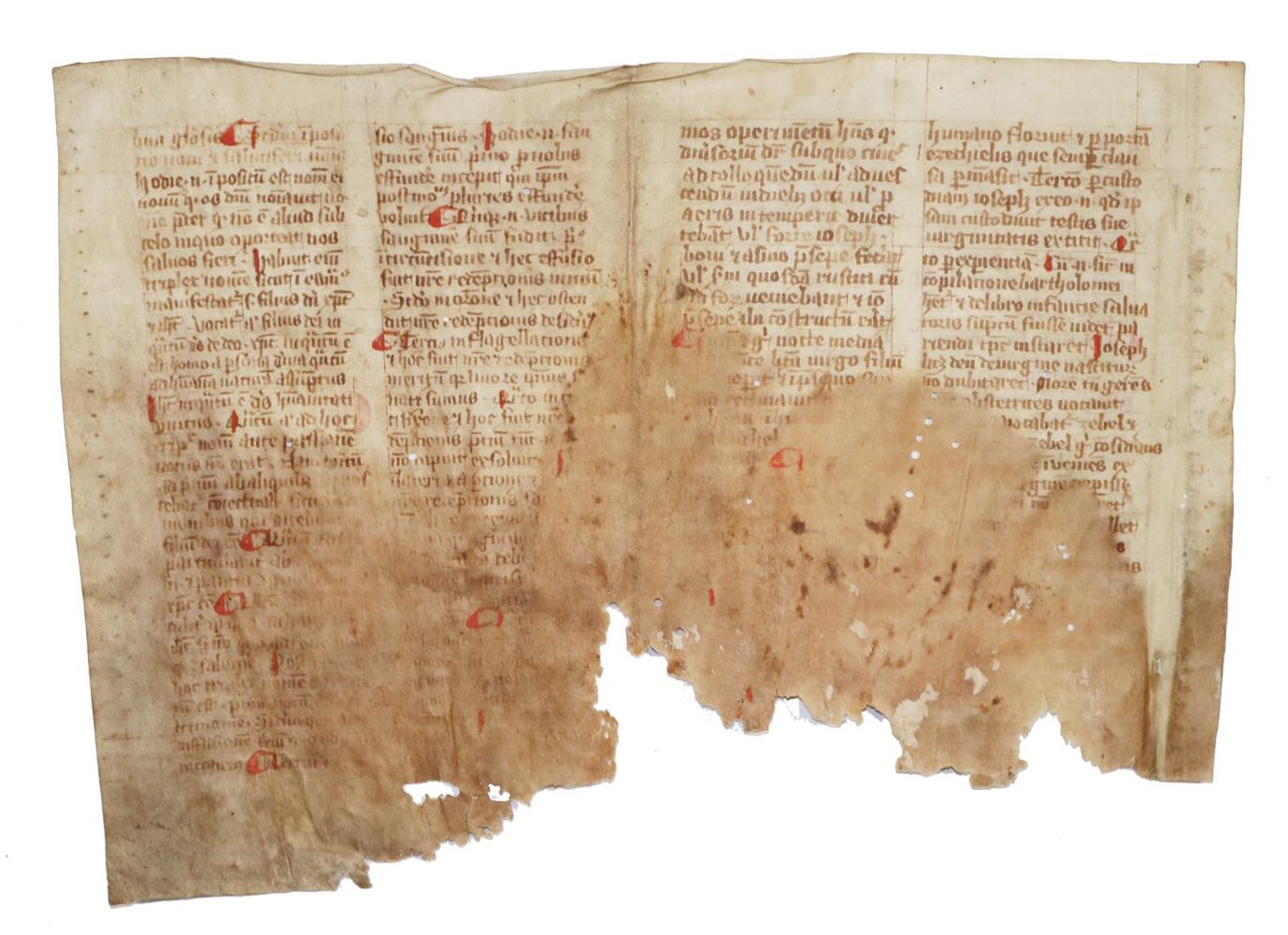 Große Abbildung Nr.2: 142-172 Fragmente.: (Handschriften)